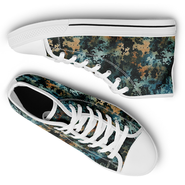 Chokefish™ Urban Peak Retro High Tops-Acid-Wash-002
